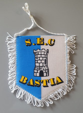 FANION FOOTBALL SPORT VINTAGE - SEC BASTIA