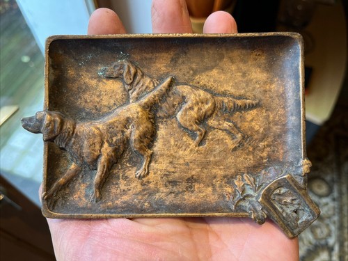 Cendrier aux chiens chasse - chiens, de