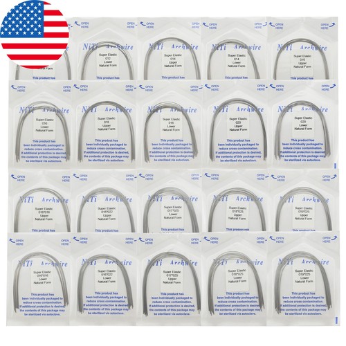 100pcs dental orthodontic niti - 100pcs,