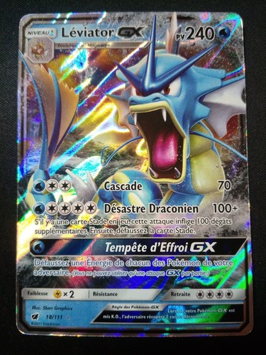 Carte pokémon leviator - carte,