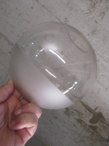 Globe verre ancien - globe,