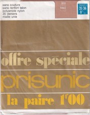 Bas nylon prisunic coloris