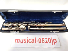 Flûte PEARL NC-96 argent avec étui rigide instrument de musique à vent en bois