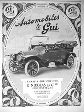 PUBLICITÉ DE PRESSE 1913