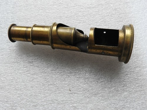 Ancien microscope laiton - ancien,