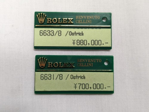 étiquettes prix rolex - de,