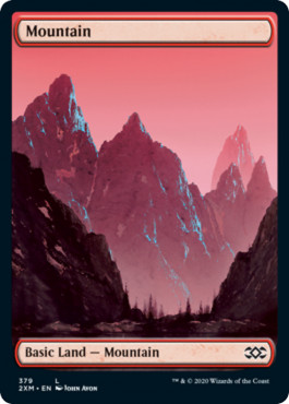 Magic mtg mountain double - mountain,