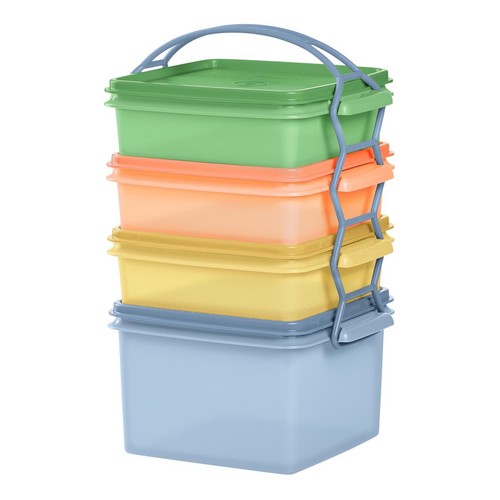 Tupperware piece carry all - *tupperware, 9-piece