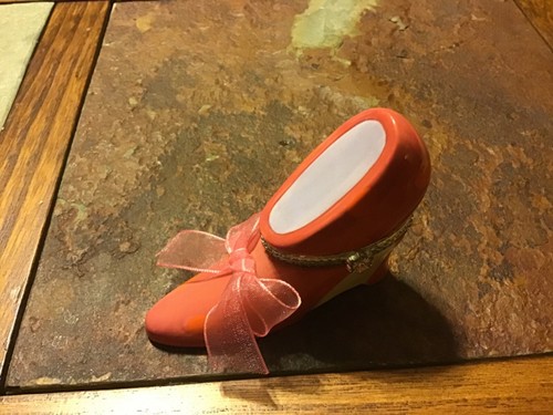 Vintage porcelain pink - vintage, shoe