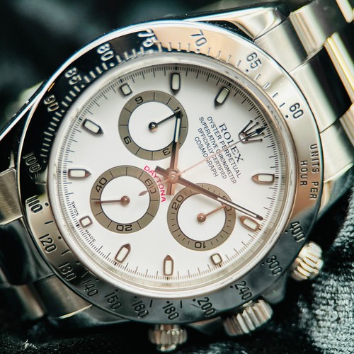 Rolex daytona 40mm white dial - 40mm,