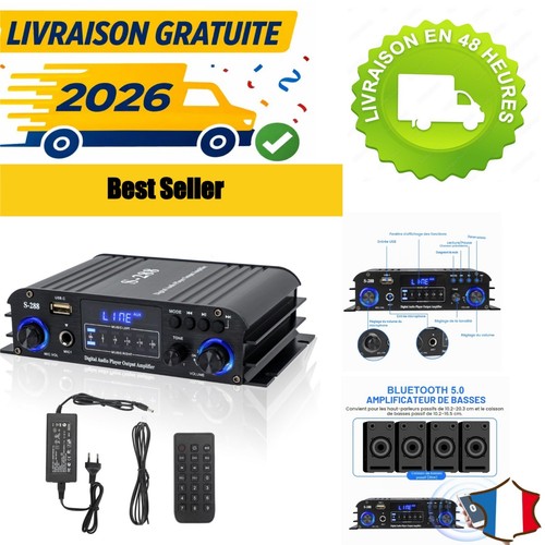 Amplificateur hifi canaux - amplificateur,