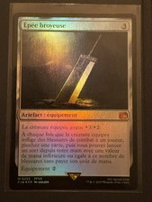 Mtg FIN Final Fantasy — Épée Broyeuse Buster Sword FR —NM FOIL French