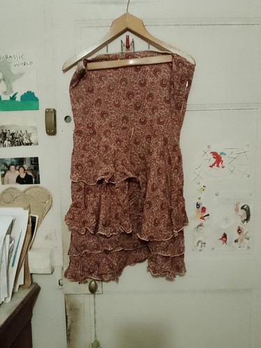 Jupe longue volants - longue,
