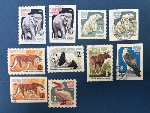 Stamps ussr animals 1964 - stamps,