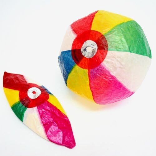 Ballons papier vieux - papier,,