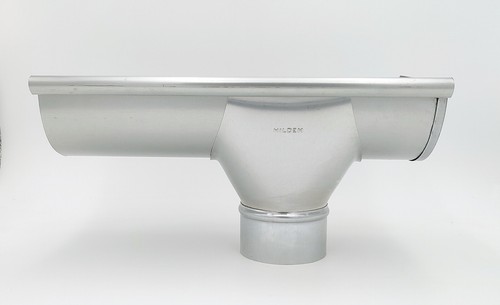 Embout gouttière zinc - embout, de