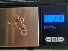 Ancienne Gourmette Enfant  Or Poinçon 750  À Fondre