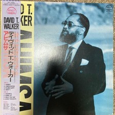 David T. Walker Ahimsa Mega Rare Promo LP Japan 1989 Jazz Funk Fusion NM