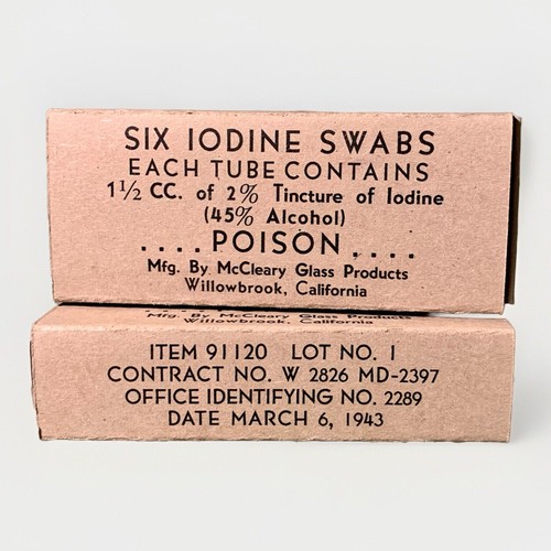 Set boîte medic iodine - set,