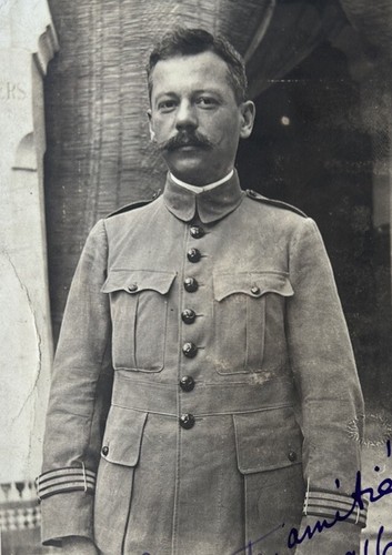 Photo poilu studio officier - poilu,
