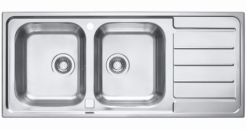 évier cuisine 116x50 inox - 116x50, cm
