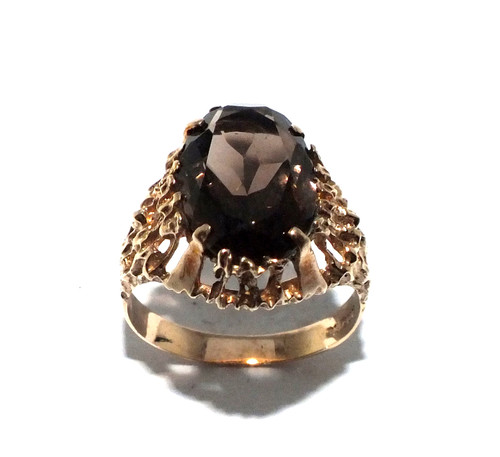 Bague femme jaune - femme, 9ct