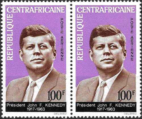 Timbres personnages kennedy - timbres,