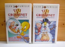 2 Cassettes/K7 VHS TITI & GROS