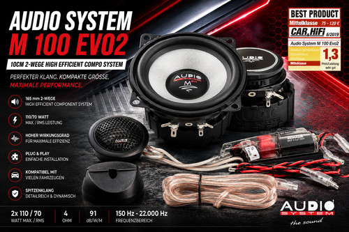 Système audio 100 evo 2 - système,