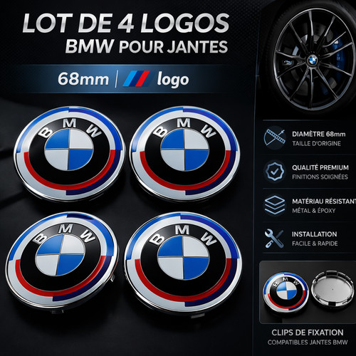 Lot logos bmw - bmw, 68mm