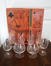 Vintage Coffret 8 Verres en