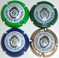 Capsule de Champagne : Super !!! 4 RENARD BARNIER , n°4 , 5 , 6 et 7