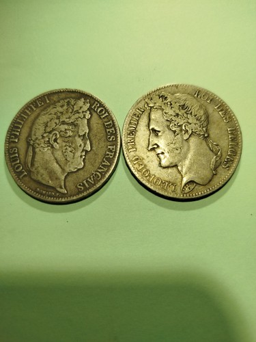 Pièces francs argent - 5,