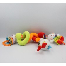 Spirale d'activité arche doudou vache souris poule BABYSUN - 24685