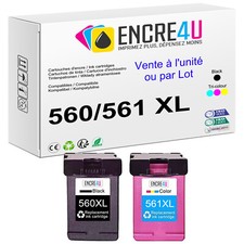 PREMIUM - Cartouches d'encre compatibles avec Canon Pixma ( série 560 561 XL )