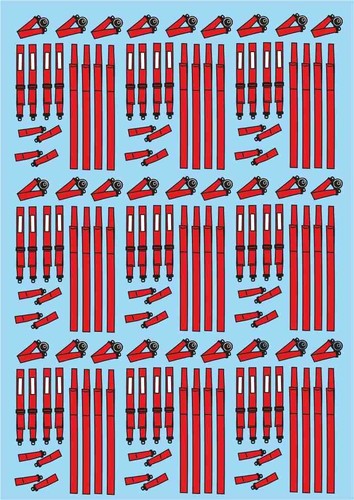 Decals ref hsr harnais - decals, de