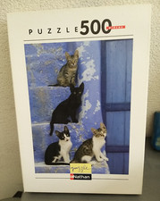 PUZZLE NATHAN 500 PIECES FRATERIE FELINE