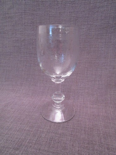 Verre table ancien - verre, de