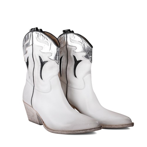 Bottines santiags cuir - santiags,