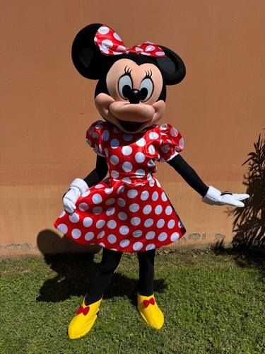 Mascotte minnie rouge - minnie,