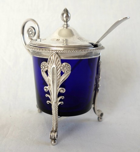 Moutardier argent massif - argent,