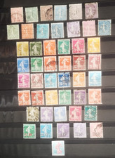 Timbre France 1906 A 1960 type