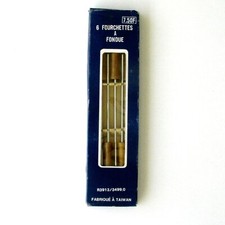 6 Fourchettes à Fondue Bourguignonne ou Savoyarde - Vintage