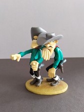 LUCKY LUKE "JACK ET AVERELL DALTON" FIGURINE ATLAS 2003 D'APRES MARIE LEBLON