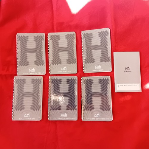Agenda hermès année - hermès, 1972