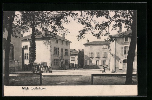 Cpa wich lothringen vue de - wich,