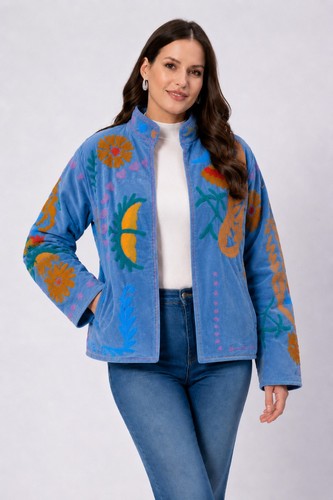 Veste broderie suzani - veste, en