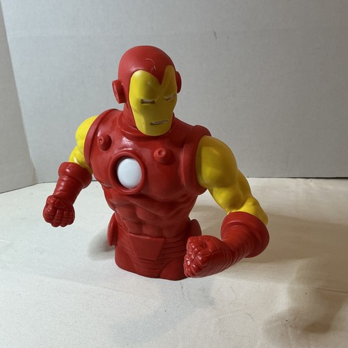 Classic iron man bust bank - iron,