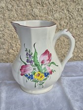 Cruche Pichet Faïence KG Lunéville Saint Clément Années 70 Vintage