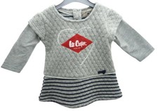 Lee Cooper robe grise floquée
